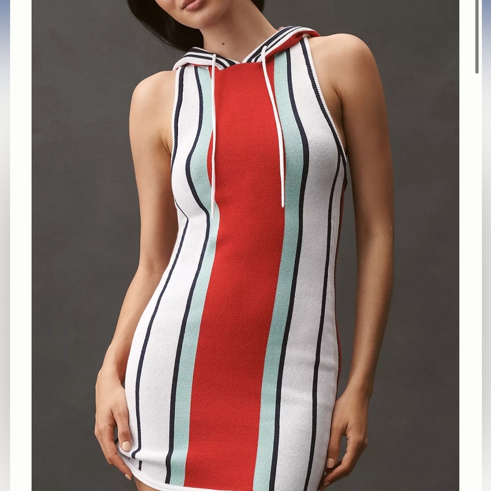 Anthropologie Striped Mini Dress